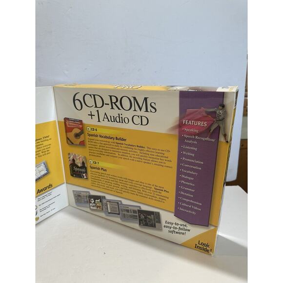 Euro Method Instant Immersion Spanish Language Course Deluxe Edition 7 CD Set - Picture 5 of 10